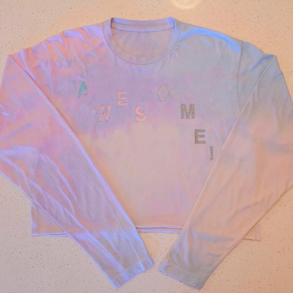 Taylor Swift Official Lover Era ME! Awesome Glitter Long Sleeve Shirt